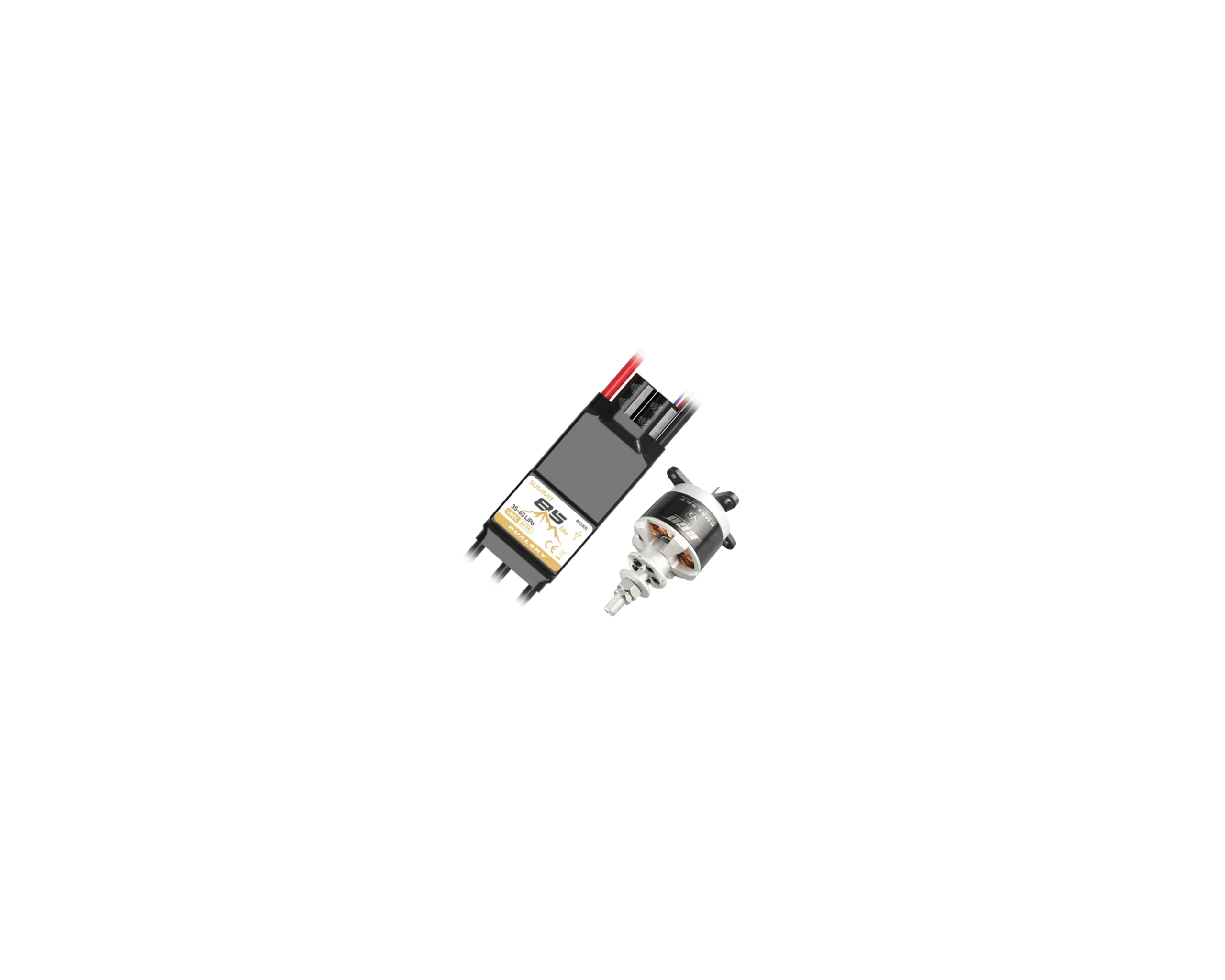 Dualsky 50E Tuning Combo with 4120C V2 560kv Motor and Summit Lite 85A ESC