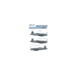 EagleCals #151 1/48 scale F4U 1 Birdcage Corsairs Part 2