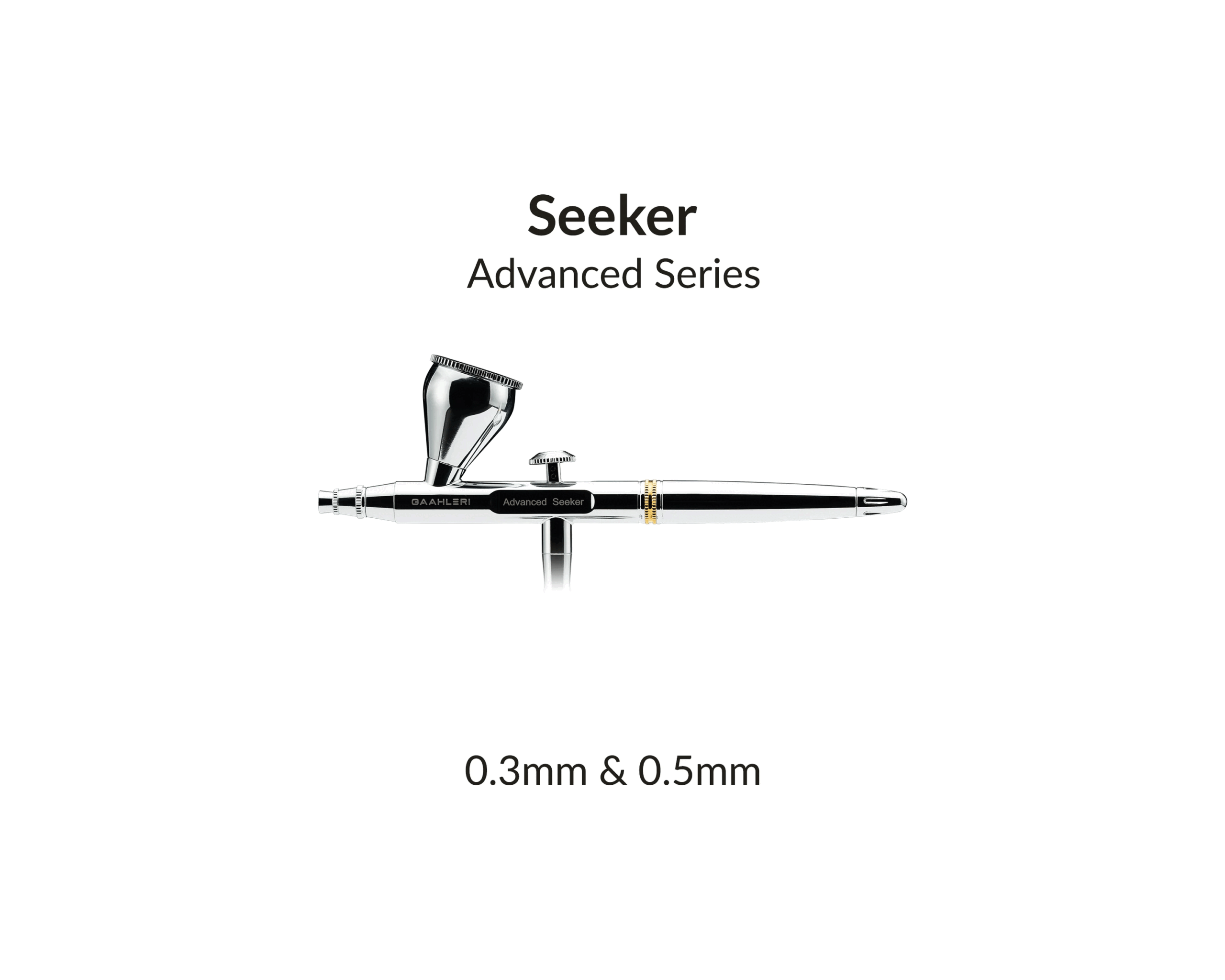 Gaahleri Advanced Series Seeker 0.3 & 0.5mm Airbrush