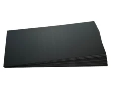 Depron 3mm style foam boards, black, 1000mm x 400mm