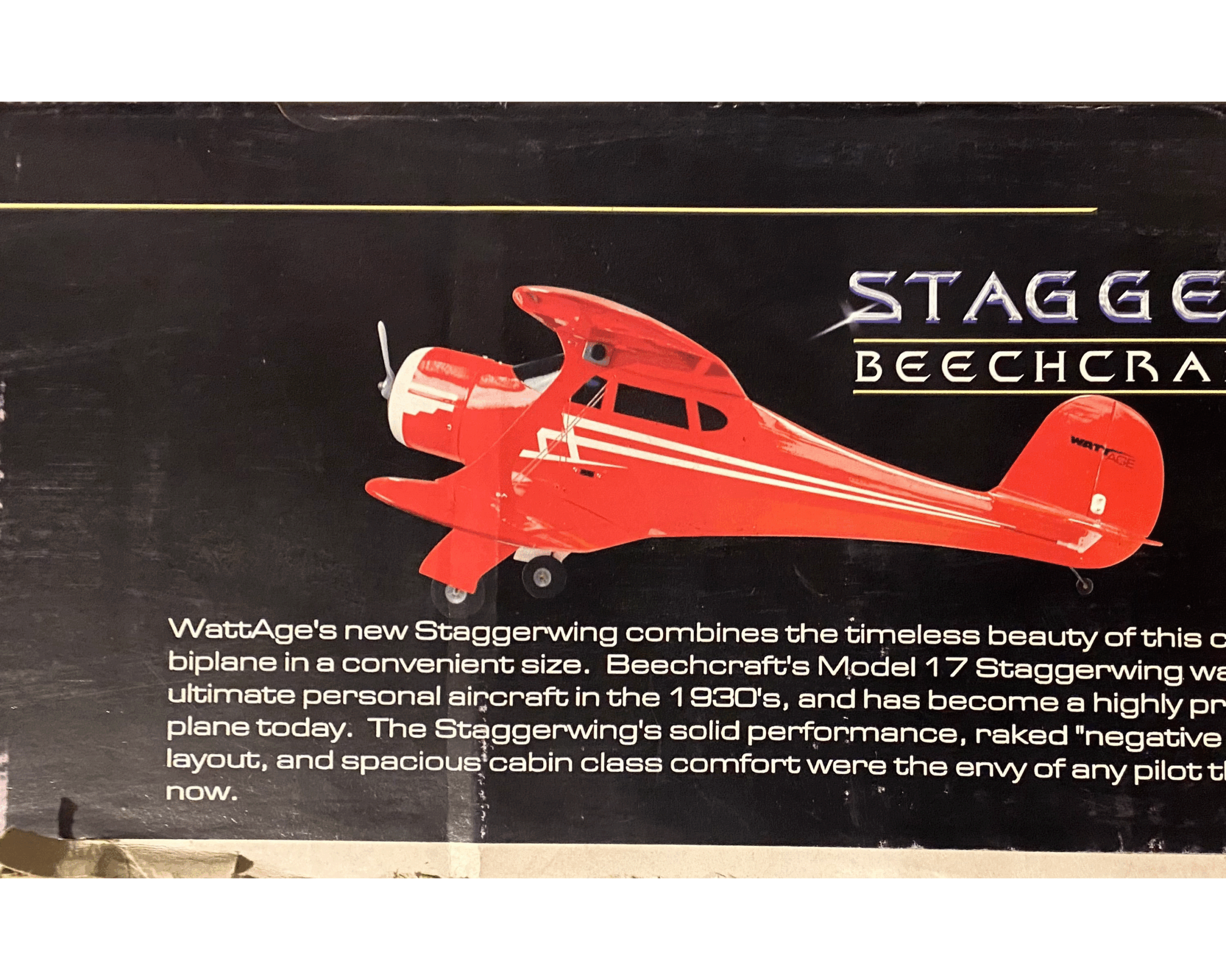 Wattage Staggerwing Beechcraft EP 400 - Image 3